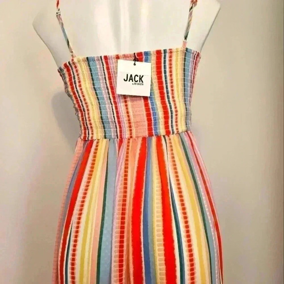NEW! Jack by BB Dakota/Multi-color Tiered Maxi Dress/ Size XS - Picture 8 of 14